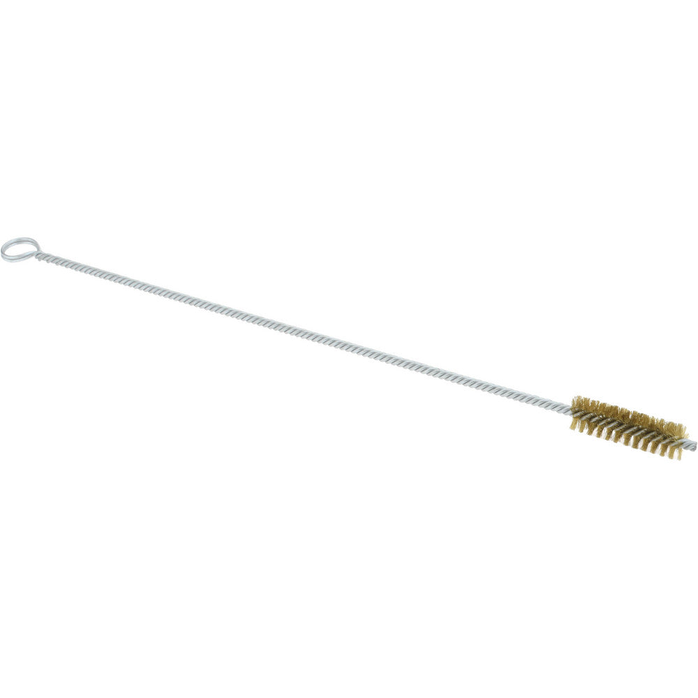 THE MILL-ROSE COMPANY 09-231218 2-1/2" Long x 3/4" Diam Brass Twisted Wire Bristle Brush