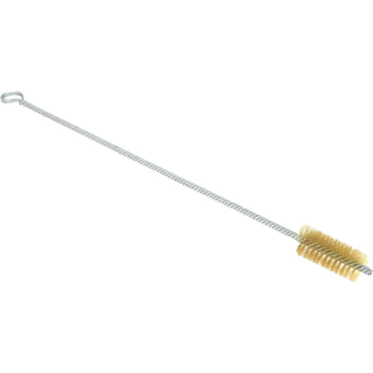 THE MILL-ROSE COMPANY 09-231618 2-1/2" Long x 1" Diam Brass Twisted Wire Bristle Brush
