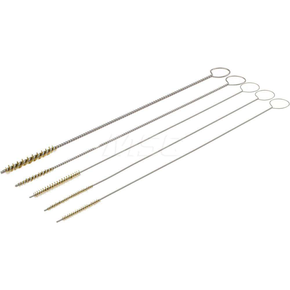Pro-Source 08032 Scratch Brush Set Brass, 0.04, 0.047, 0.06, 0.072 & 0.093" Trim Length