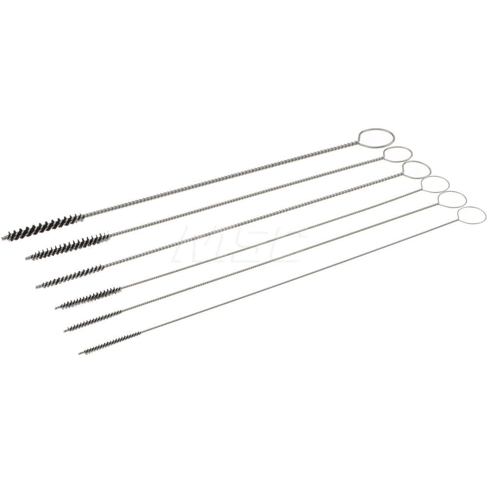 Pro-Source 08030 Scratch Brush Set Nylon, 0.032, 0.04, 0.047, 0.06, 0.072 & 0.093" Trim Length
