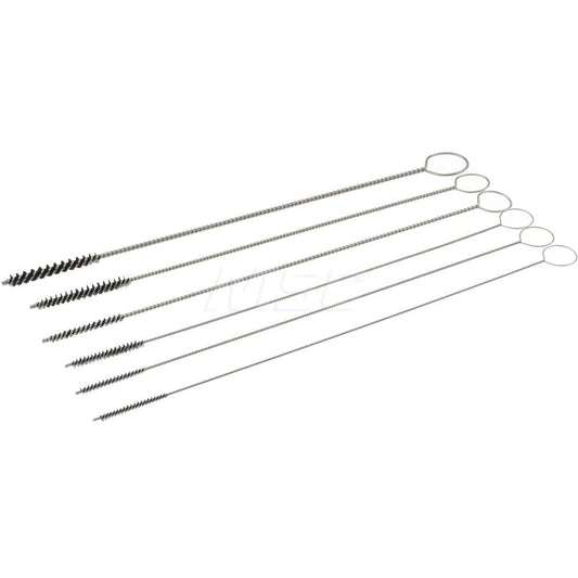 Pro-Source 08030 Scratch Brush Set Nylon, 0.032, 0.04, 0.047, 0.06, 0.072 & 0.093" Trim Length