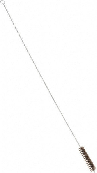 Pro-Source 06693 4-1/2" Long x 1" Diam Horsehair Bristle Brush