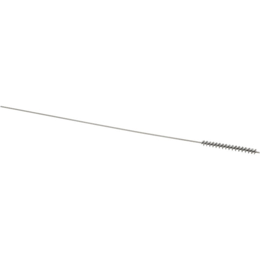 THE MILL-ROSE COMPANY 09-320064-1 Power Tube Brush 0.079" Dia, Helical, Stainless Steel