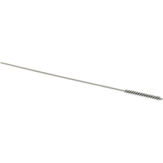 THE MILL-ROSE COMPANY 09-320061-1 Power Tube Brush 0.094" Dia, Helical, Stainless Steel