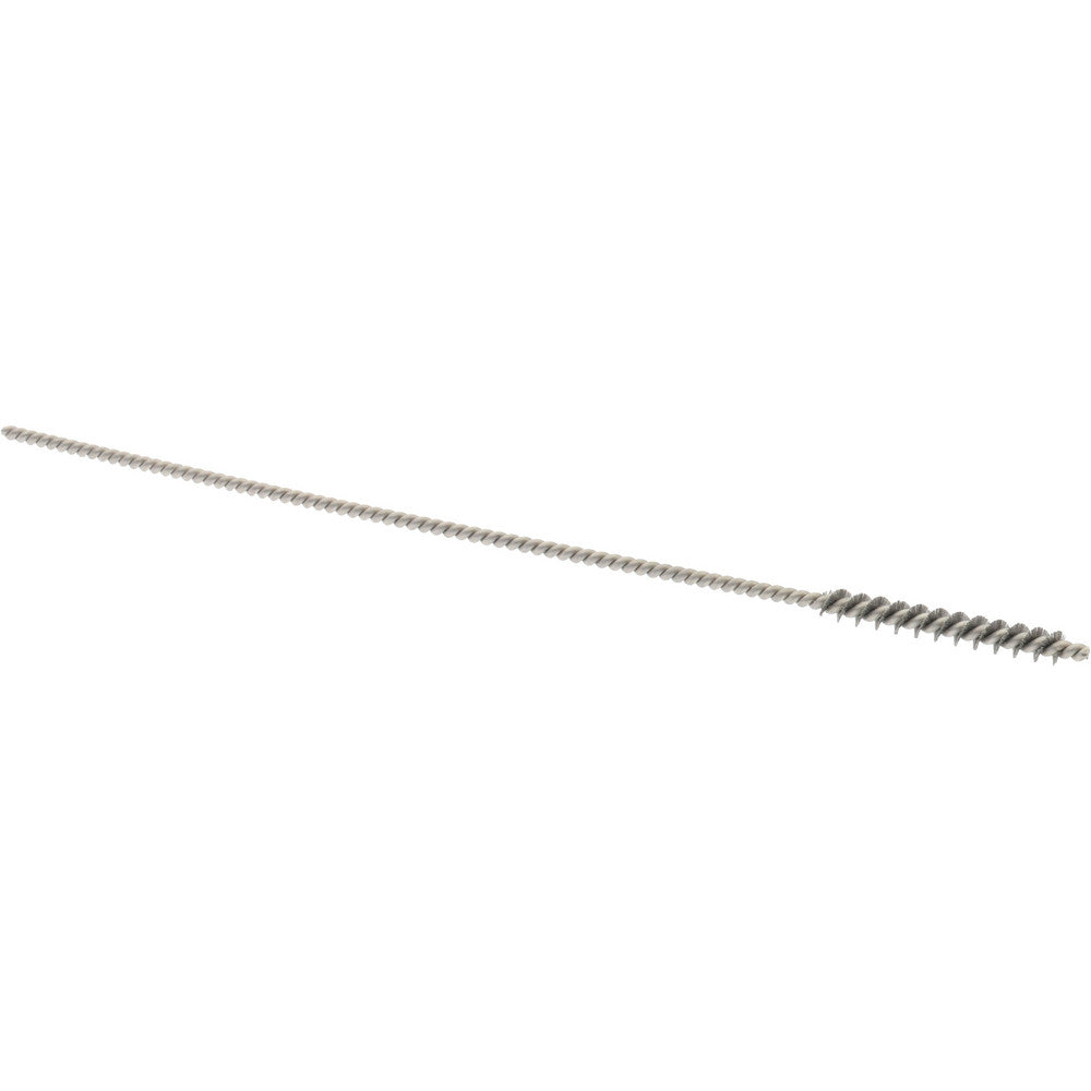 THE MILL-ROSE COMPANY 09-320091-1 Power Tube Brush 0.109" Dia, Helical, Stainless Steel