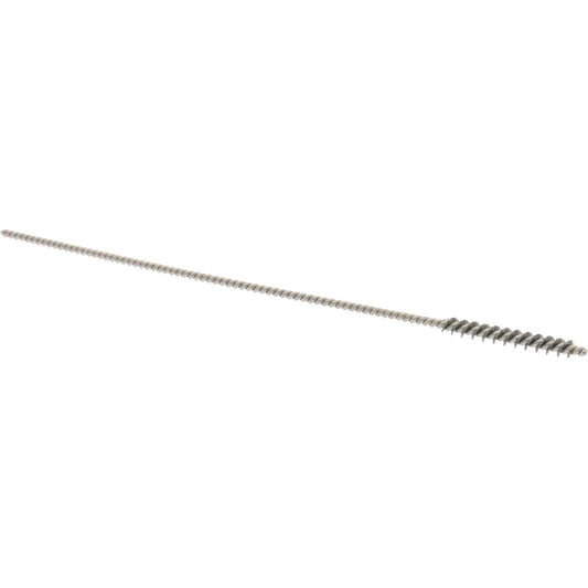 THE MILL-ROSE COMPANY 09-320091-1 Power Tube Brush 0.109" Dia, Helical, Stainless Steel