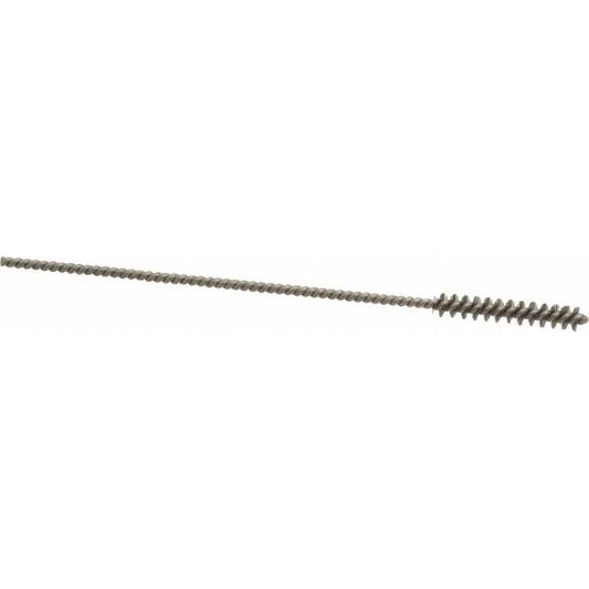 THE MILL-ROSE COMPANY 09-320380-1 Power Tube Brush 0.172" Dia, Helical, Stainless Steel