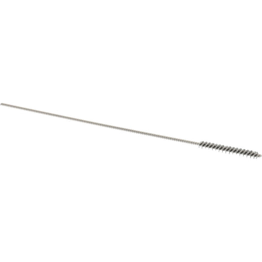 THE MILL-ROSE COMPANY 09-320062-1 Power Tube Brush 0.098" Dia, Helical, Stainless Steel