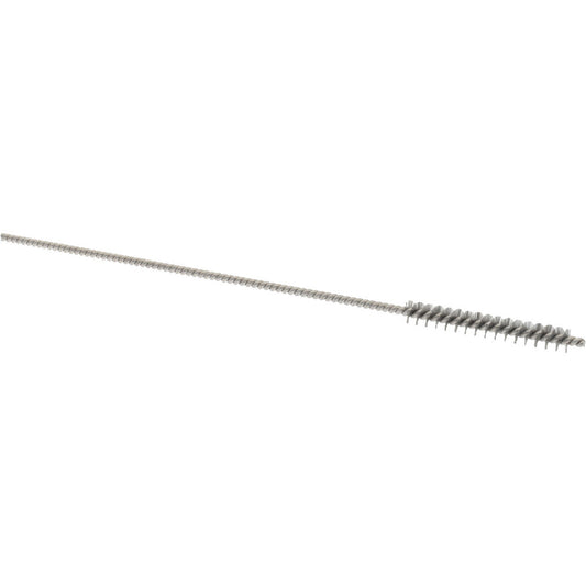 THE MILL-ROSE COMPANY 09-320382-1 Power Tube Brush 0.138" Dia, Helical, Stainless Steel
