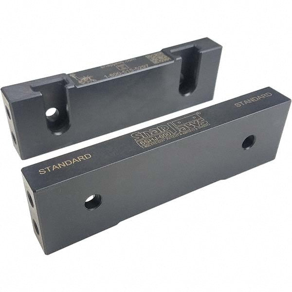 Snap Jaws 6SHJ-600 Vise Jaw 6.00" Wide, 1.5300" High, 0.7300" Thick, Flat