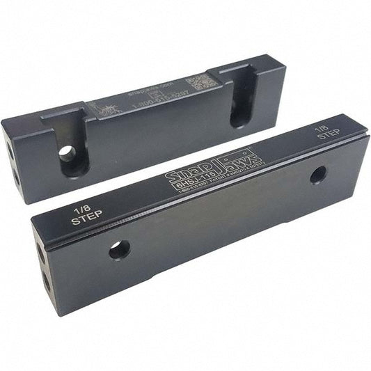 Snap Jaws 6HSJ-115 Vise Jaw 6.00" Wide, 1.5300" High, 0.7300" Thick, Step