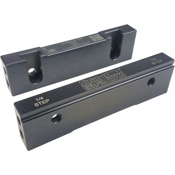 Snap Jaws 6HSJ-240 Vise Jaw 6.00" Wide, 1.5300" High, 0.7300" Thick, Step