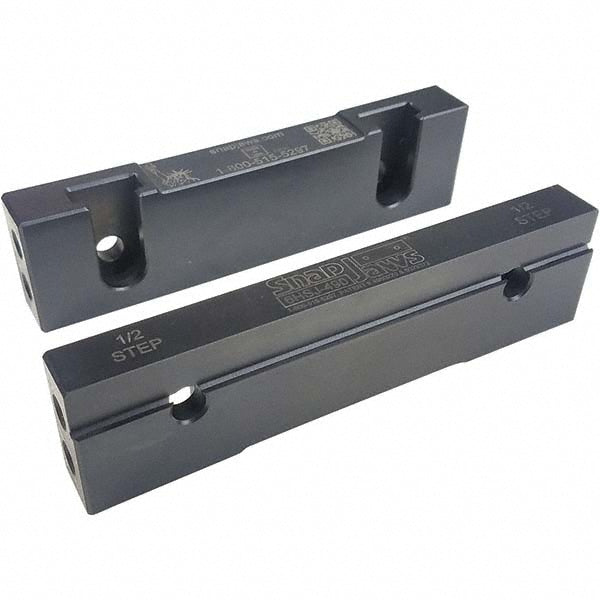 Snap Jaws 6HSJ-490 Vise Jaw 6.00" Wide, 1.5300" High, 0.7300" Thick, Step