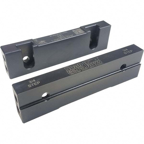 Snap Jaws 6HSJ-740 Vise Jaw 6.00" Wide, 1.5300" High, 0.7300" Thick, Step