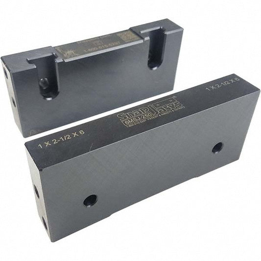 Snap Jaws 6MSJ-250 Vise Jaw 6.00" Wide, 2-1/2" High, 1.0000" Thick, Flat