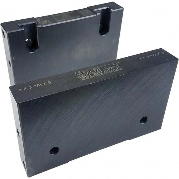 Snap Jaws 6MSJ-350 Vise Jaw 6.00" Wide, 3-1/2" High, 1.0000" Thick, Flat