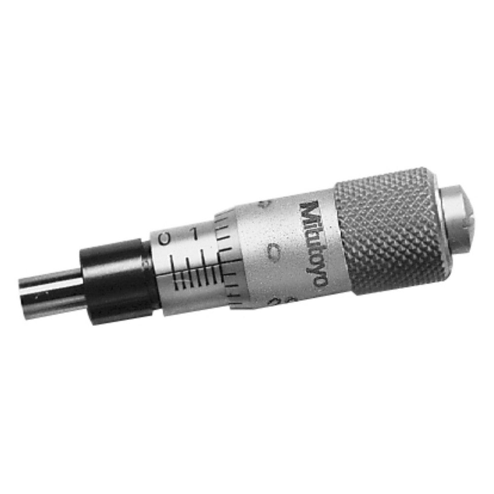 Mitutoyo 148-202-10 Mic Head, 0-.25", .001", Flat, Plain, .25"