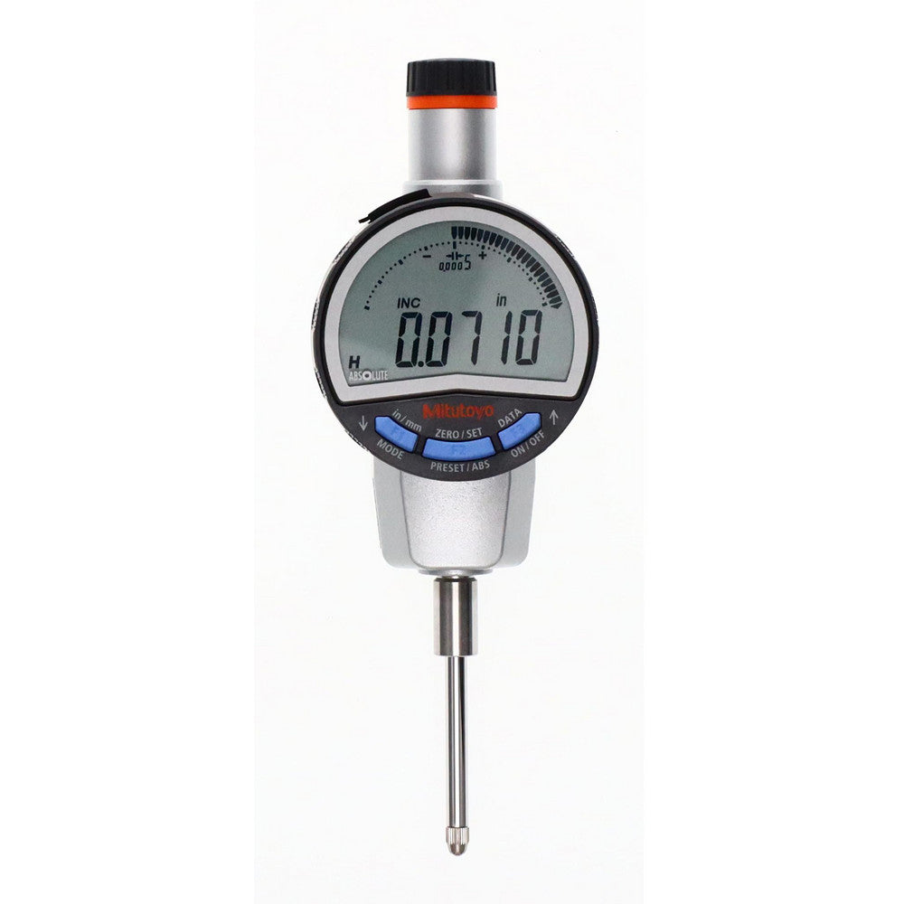 Mitutoyo 543-727B-02 Electronic Test Indicator 1.00 mm Max, 0.001000 in Accuracy, Solid Carbide Contact Point