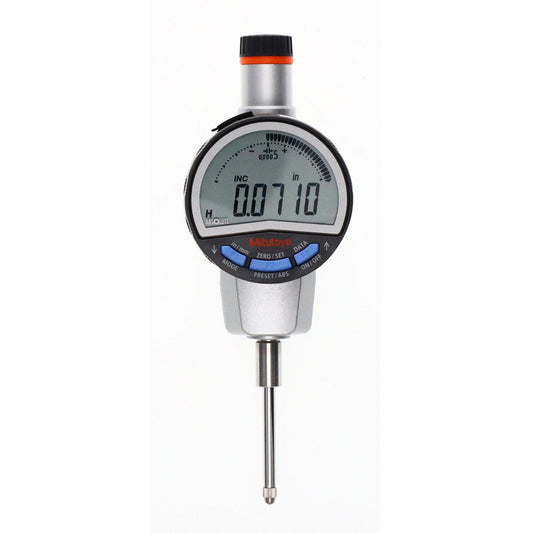 Mitutoyo 543-727B-02 Electronic Test Indicator 1.00 mm Max, 0.001000 in Accuracy, Solid Carbide Contact Point