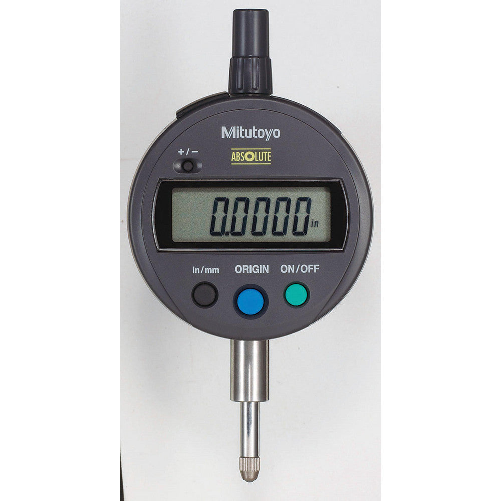 Mitutoyo 543-783B-10 Electronic Test Indicator 0.50 mm Max, 0.001000 in & 0.0200 mm Accuracy, Solid Carbide Contact Point