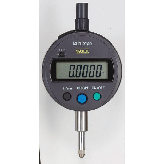 Mitutoyo 543-783B-10 Electronic Test Indicator 0.50 mm Max, 0.001000 in & 0.0200 mm Accuracy, Solid Carbide Contact Point