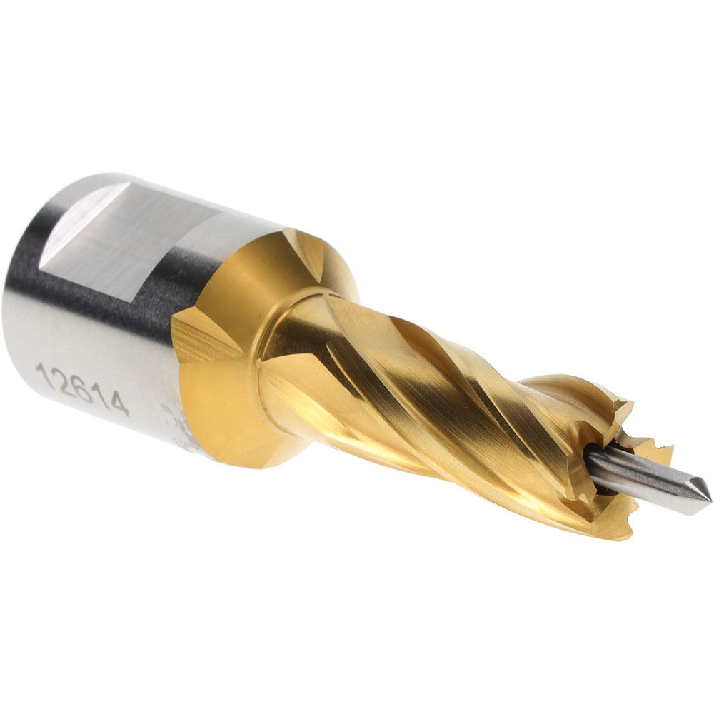 Hougen 12614 Annular Cutter 7/16" Dia, 1" Depth of Cut, High Speed Steel