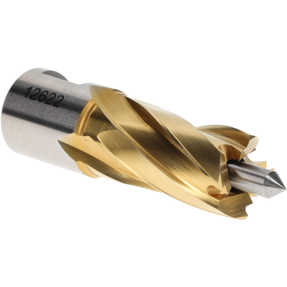 Hougen 12622 Annular Cutter 11/16" Dia, 1" Depth of Cut, High Speed Steel