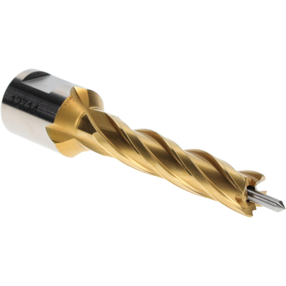 Hougen 12714 Annular Cutter 7/16" Dia, 2" Depth of Cut, High Speed Steel