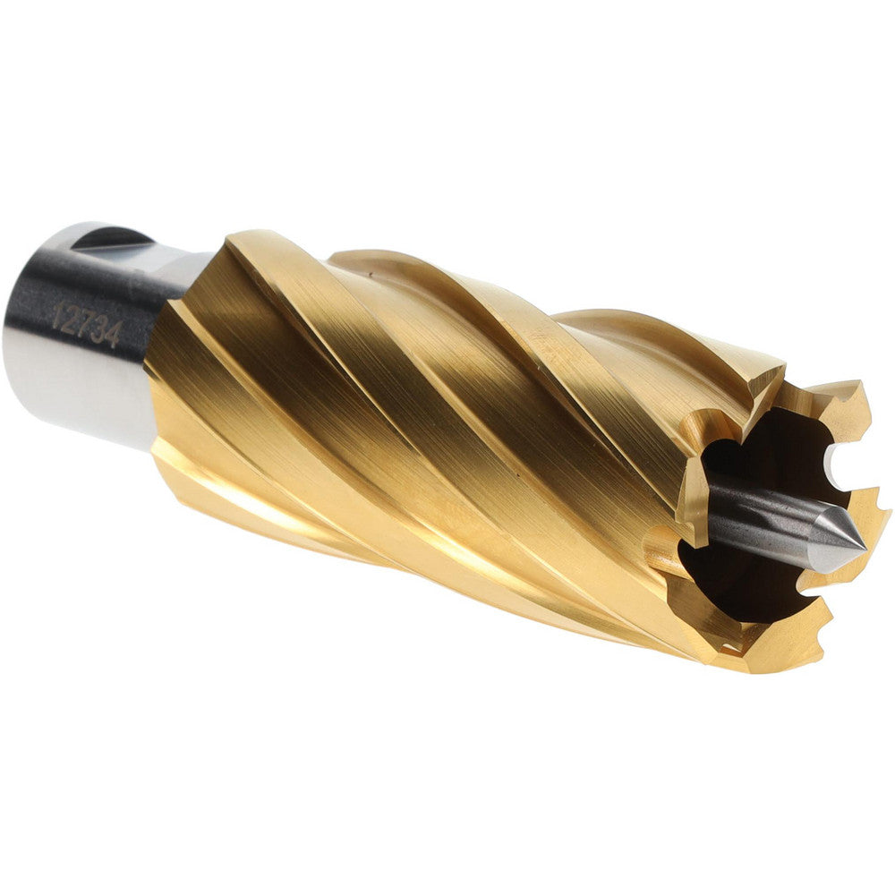 Hougen 12734 Annular Cutter 1-1/16" Dia, 2" Depth of Cut, High Speed Steel