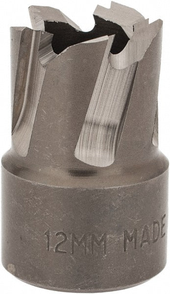 Hougen 11212 Annular Cutter 0.4724" Dia, 1/4" Depth of Cut, High Speed Steel