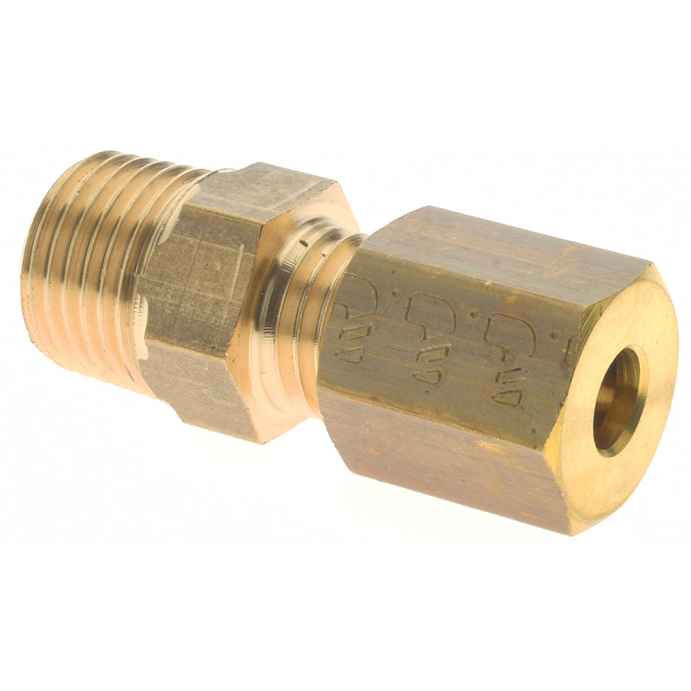 Legris 0105 04 10 Compression Tube Connector 1/8" Thread, Compression x MBSPT