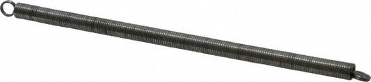Gardner Spring 414C Extension Spring 0.25" OD, 4.56 lb Max Load, 4.56" Extended Length, 0.0317" Wire Dia