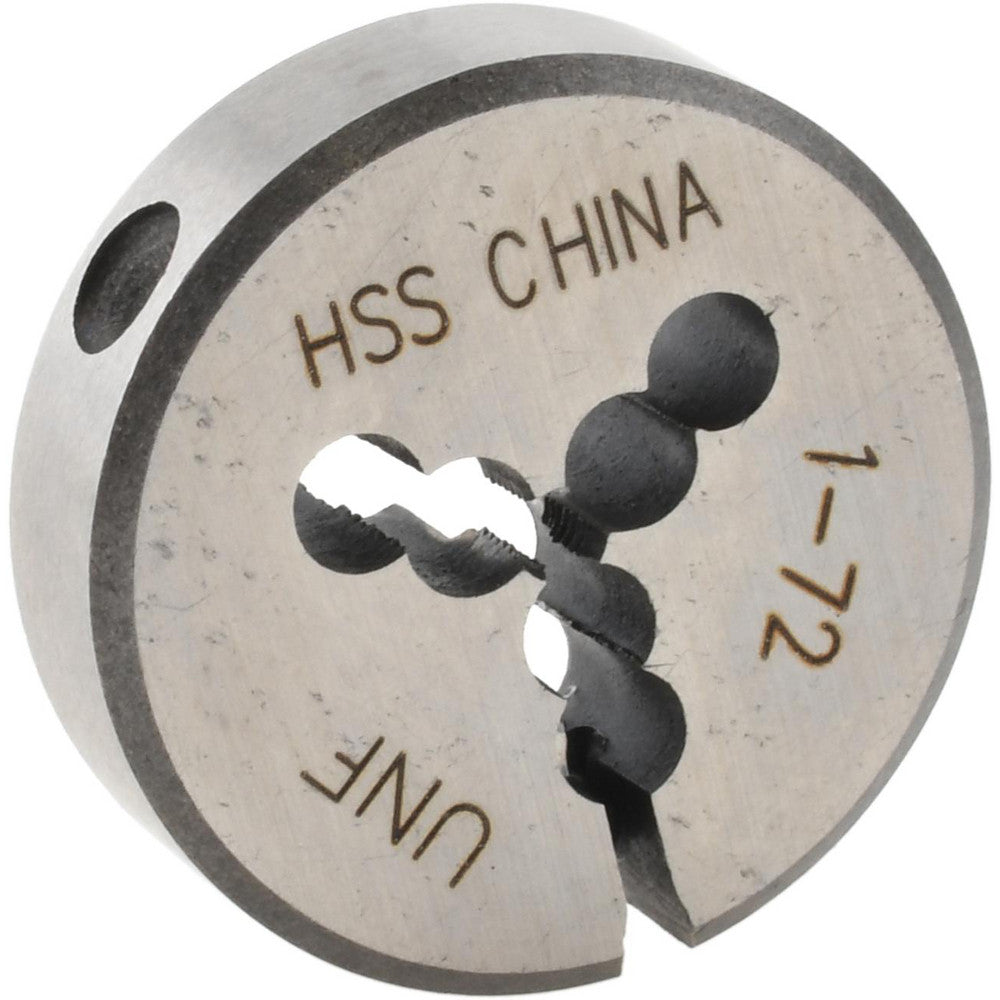 Value Collection 314-1004 Round Die #1-72, High Speed Steel