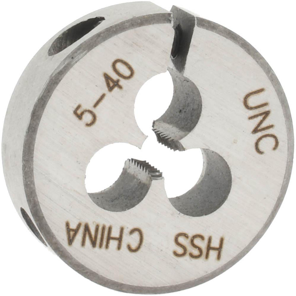 Value Collection 314-1018 Round Die #5-40, High Speed Steel