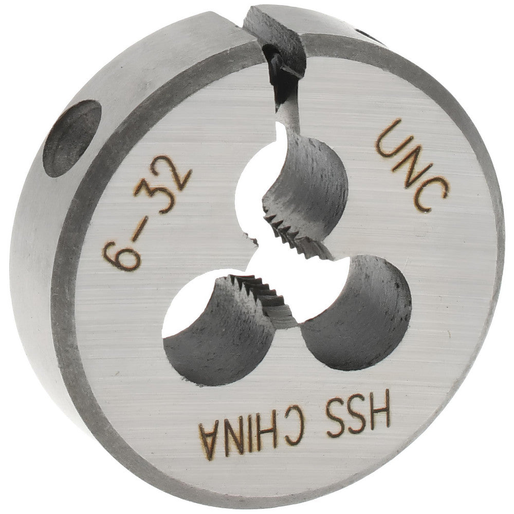 Value Collection 314-1022 Round Die #6-32, High Speed Steel