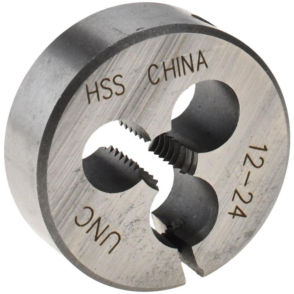 Value Collection 314-1134 Round Die #12-24, 1" OD, High Speed Steel