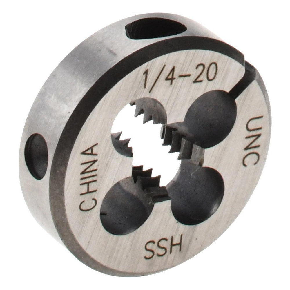 Value Collection 314-1040 Round Die 1/4-20, High Speed Steel