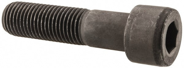 Value Collection 011565BR Hex Socket Cap Screw 1-1/4-7, 5" Length Under Head, Alloy Steel, Black Oxide Finish