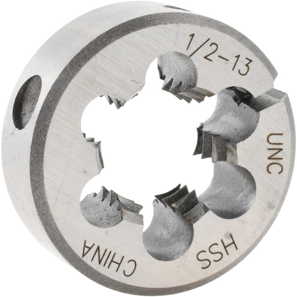 Value Collection 314-1156 Round Die 1/2-13, 1" OD, High Speed Steel