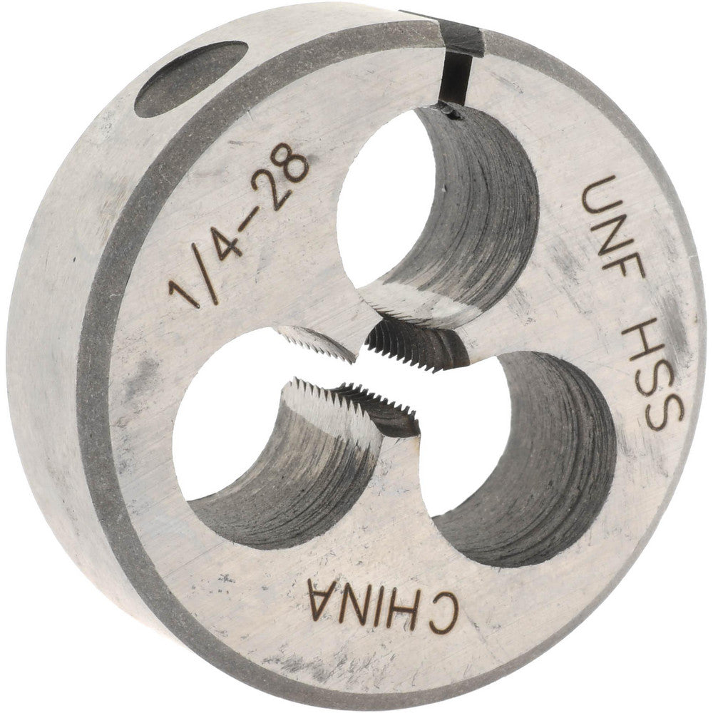 Value Collection 314-1242 Round Die 1/4-28, High Speed Steel