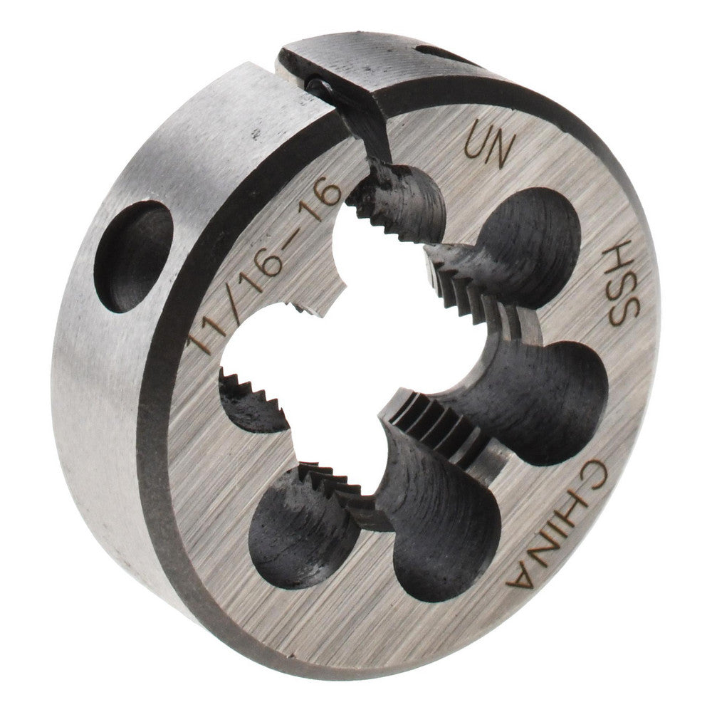Value Collection 314-1276 Round Die 11/16-16, High Speed Steel