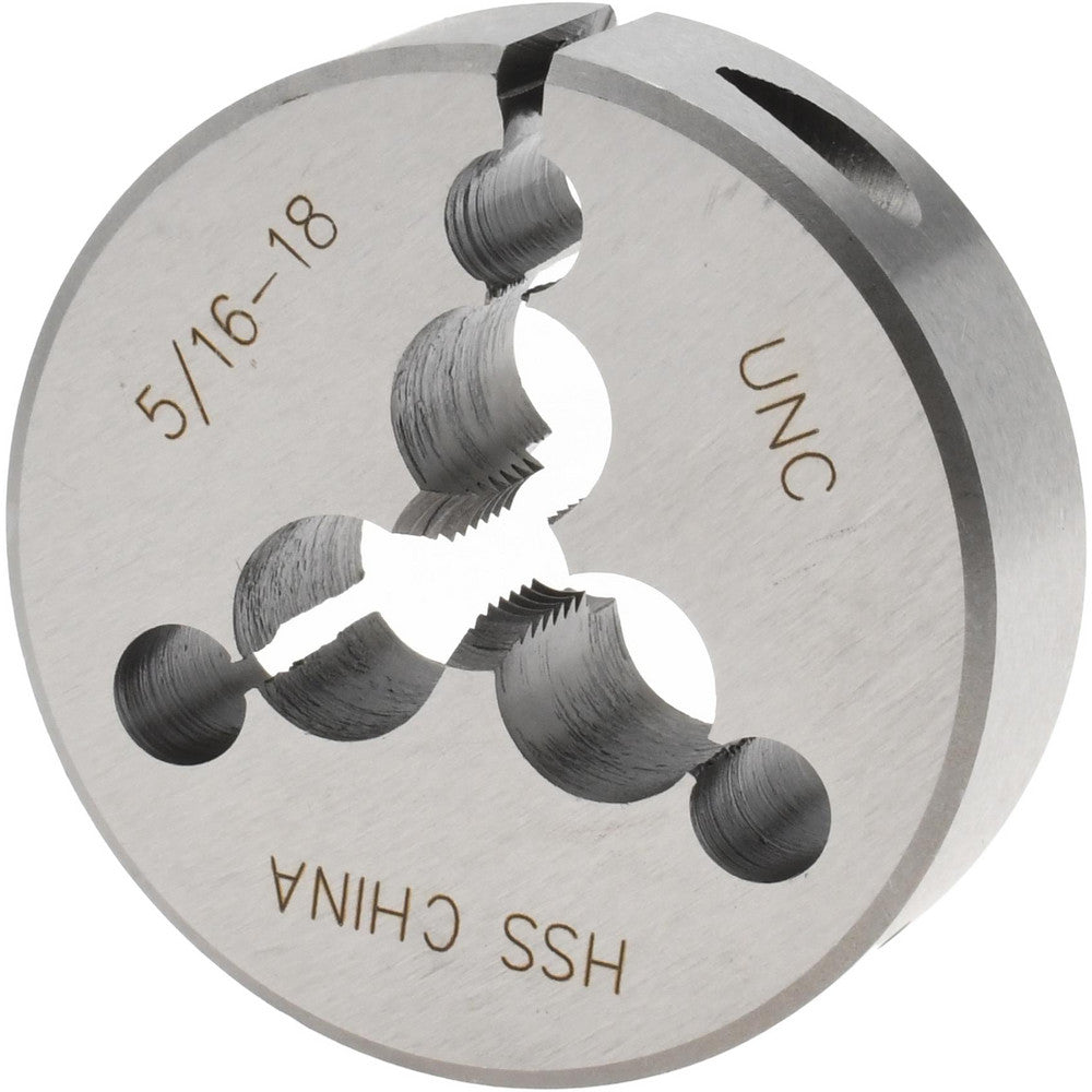 Value Collection 314-1344 Round Die 5/16-18, 2" OD, High Speed Steel