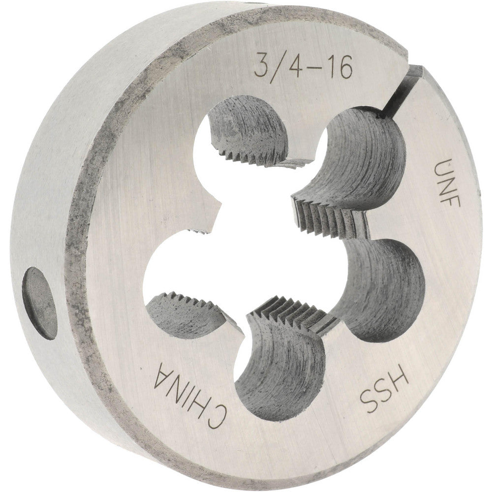 Value Collection 314-1370 Round Die 3/4-16, 2" OD, High Speed Steel