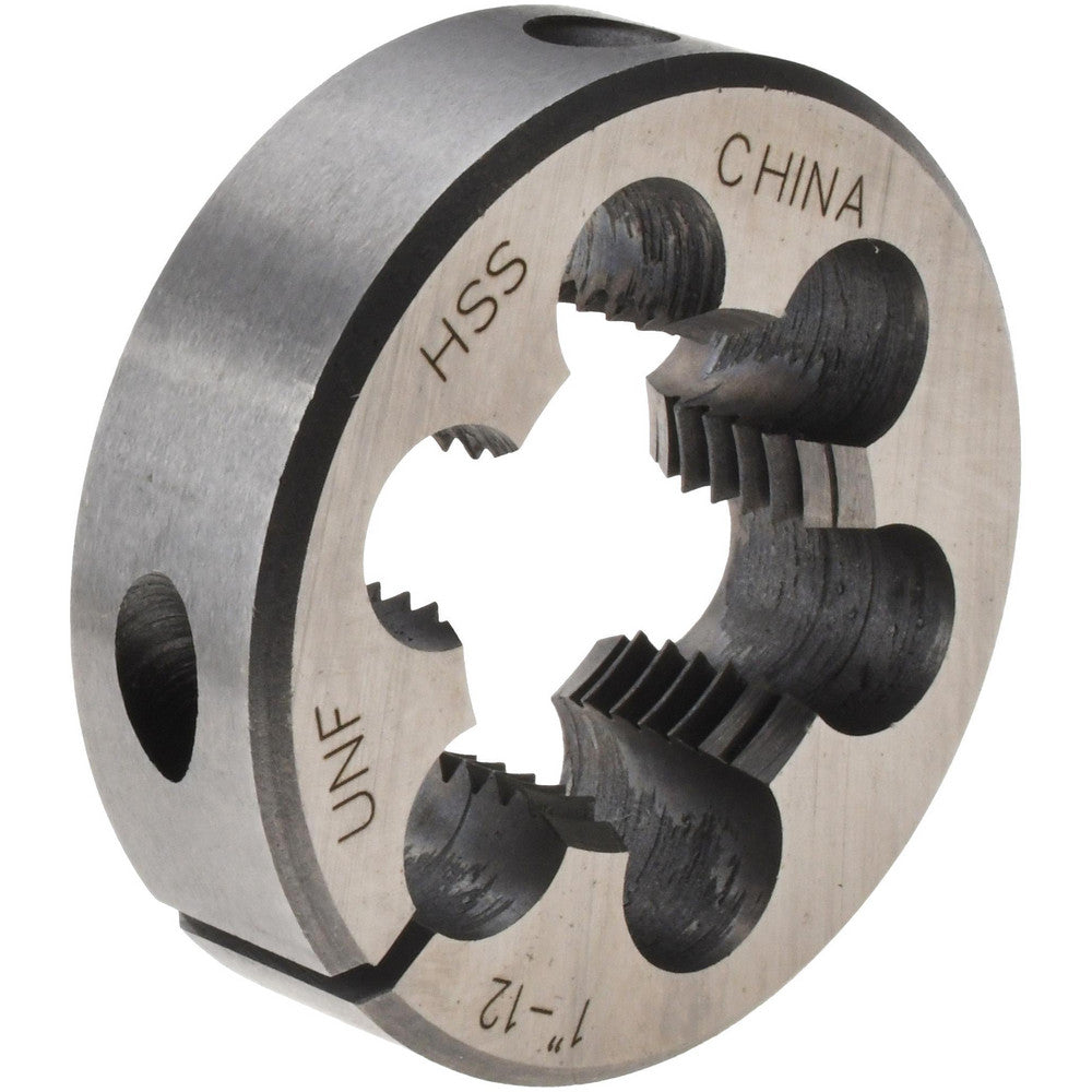 Value Collection 314-1380 Round Die 1-12, 2" OD, High Speed Steel