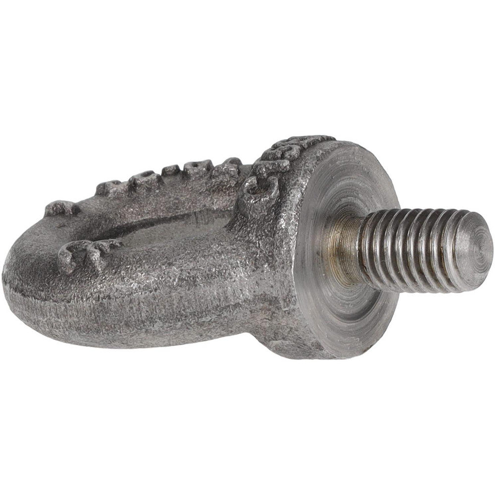 Value Collection 58010 Fixed Lifting Eye Bolt With Shoulder, M10 x 1.50 Thread, Grade 1015 Steel
