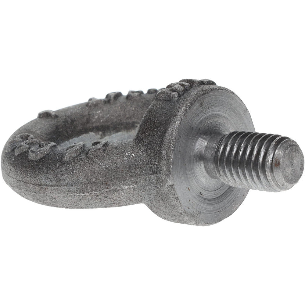 Value Collection 58012 Fixed Lifting Eye Bolt With Shoulder, M12 x 1.75 Thread, Grade 1015 Steel