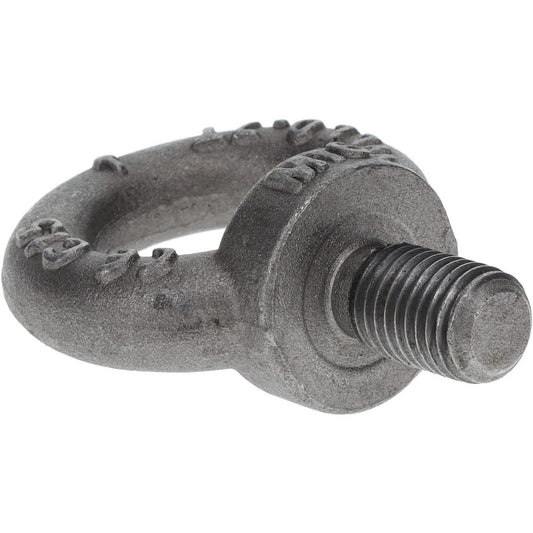 Value Collection 58016 Fixed Lifting Eye Bolt With Shoulder, M16 x 2.00 Thread, Grade 1015 Steel