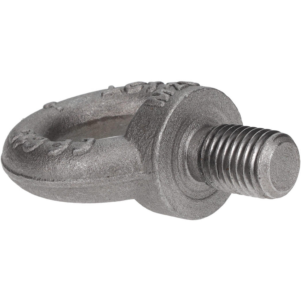 Value Collection 58020 Fixed Lifting Eye Bolt With Shoulder, M20 x 2.50 Thread, Grade 1015 Steel