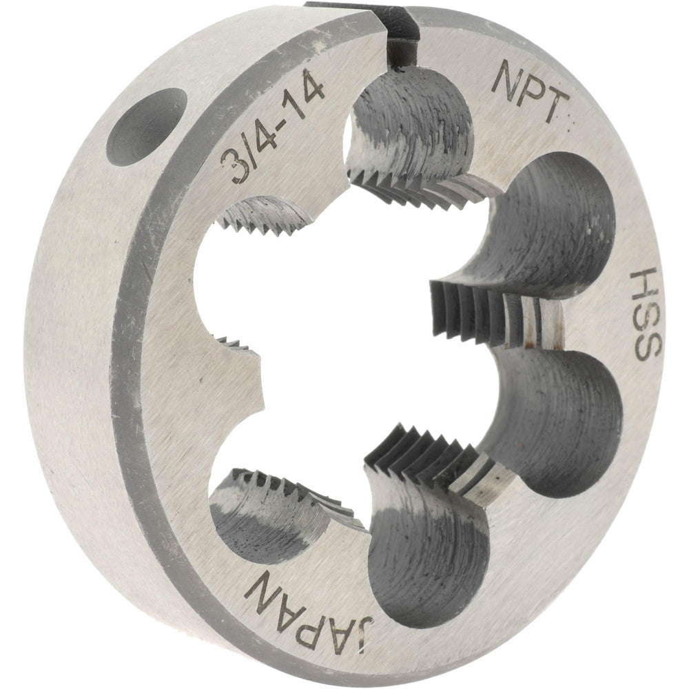 Value Collection 315-2136 3/4-14 NPT x 2" OD Round Adjustable Pipe Die