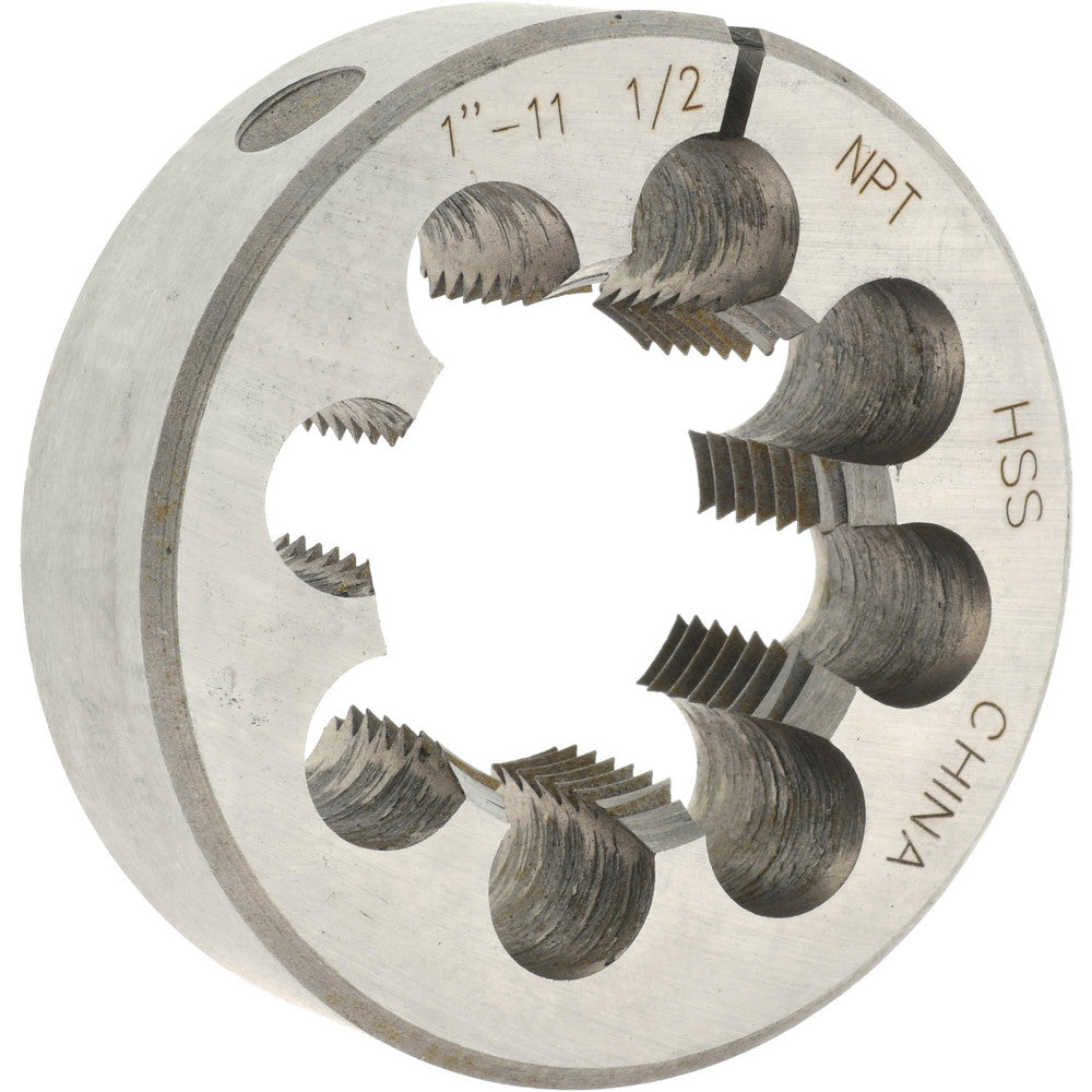 Value Collection 315-2140 1 - 11-1/2 NPT x 2-1/2" OD Round Adjustable Pipe Die